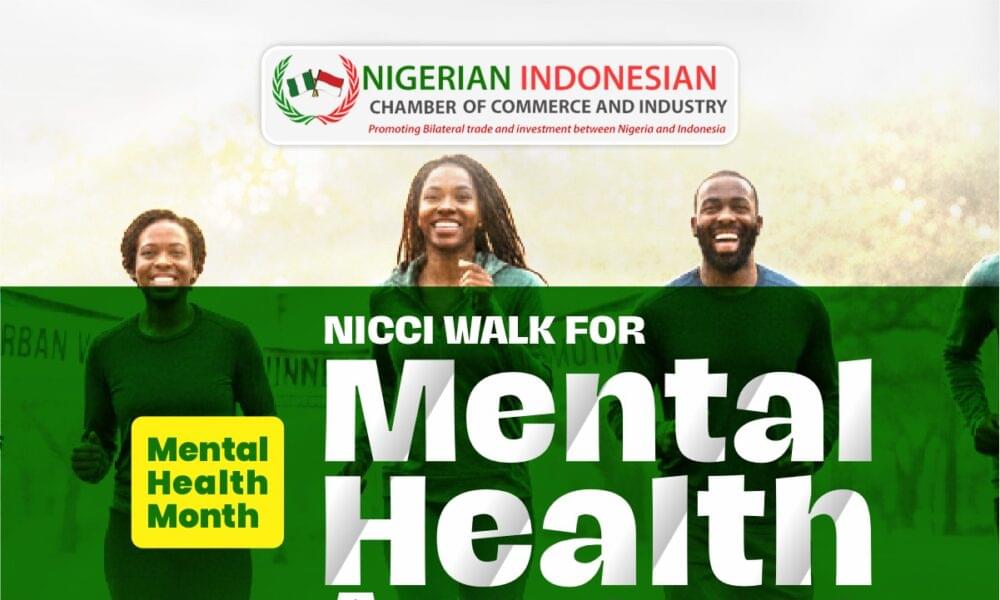 Nigerian-Indonesian Chamber NICCI Rallies Community in Mental Health Walk
